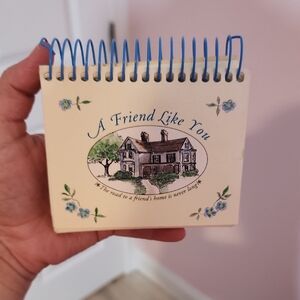 Heartland Samplers Floral Notebook "A Friend Like You"